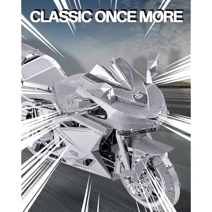 3D METAL MODEL KITS FOR ADULTS - MOTORCYCLE DIY 3D METAL JIGSAW PUZZLE,CHRISTMAS BIRTHDAY GIFTS FOR ADULTS,72PCS - Image 4